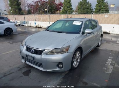 2013 LEXUS CT 200H Silver  Hybrid JTHKD5BH2D2164355 photo #3