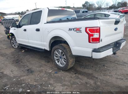 2018 FORD F-150 XL White  Gasoline 1FTEW1EP7JFB00143 photo #4