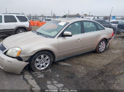 2005 FORD FIVE HUNDRED SEL Beige  Gasoline 1FAFP24195G201856 photo #3