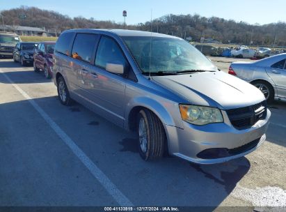 2016 DODGE GRAND CARAVAN SXT Silver  flexible fuel 2C4RDGCG4GR352320 photo #1