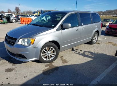 2016 DODGE GRAND CARAVAN SXT Silver  flexible fuel 2C4RDGCG4GR352320 photo #3