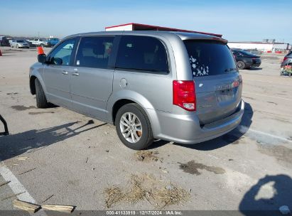 2016 DODGE GRAND CARAVAN SXT Silver  flexible fuel 2C4RDGCG4GR352320 photo #4