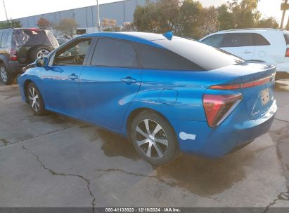 2017 TOYOTA MIRAI Blue  Other JTDBVRBD9HA002897 photo #4