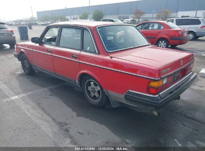 1989 VOLVO 244 DL/GL Red  Gasoline YV1AX8844K1379128 photo #4