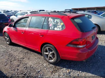 2013 VOLKSWAGEN JETTA SPORTWAGEN 2.5L S Red  Gasoline 3VWPP7AJ3DM648099 photo #4