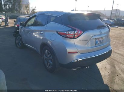 2016 NISSAN MURANO S Silver  Gasoline 5N1AZ2MG3GN112099 photo #4