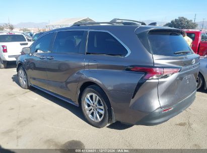 2022 TOYOTA SIENNA XLE Gray  hybrid engine 5TDJRKECXNS113015 photo #4