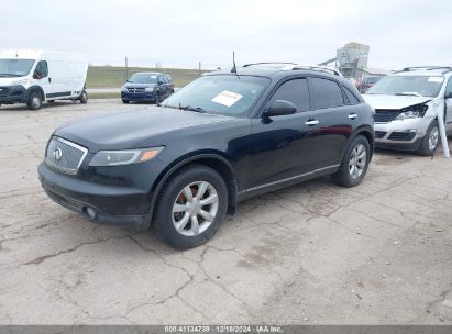 2005 INFINITI FX35 Black  Gasoline JNRAS08W85X220041 photo #3