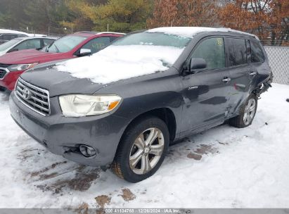 2008 TOYOTA HIGHLANDER LIMITED Gray  Gasoline JTEES42A282099980 photo #3