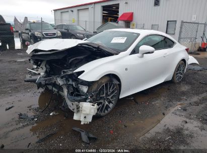 2015 LEXUS RC 350 White  Gasoline JTHSE5BC5F5002853 photo #3