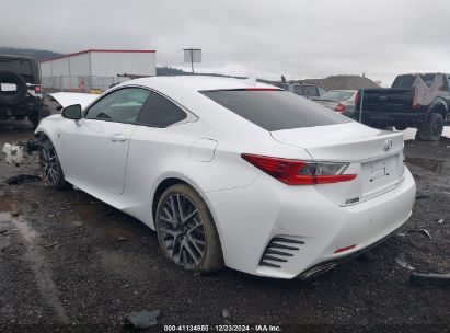 2015 LEXUS RC 350 White  Gasoline JTHSE5BC5F5002853 photo #4