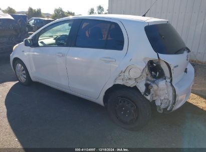 2011 TOYOTA YARIS White  gas JTDKT4K33B5333135 photo #4