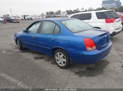 2005 HYUNDAI ELANTRA GLS/GT Blue  Gasoline KMHDN46D35U001692 photo #4