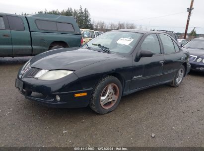 2004 PONTIAC SUNFIRE Black  Gasoline 1G2JB52FX47341291 photo #3