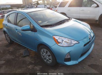 2012 TOYOTA PRIUS C TWO Blue  Hybrid JTDKDTB38C1010599 photo #1