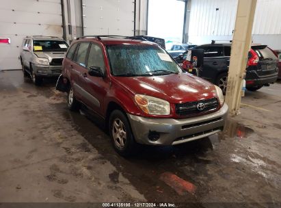 2005 TOYOTA RAV4 Burgundy  Gasoline JTEGD20V850081410 photo #1