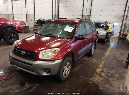 2005 TOYOTA RAV4 Burgundy  Gasoline JTEGD20V850081410 photo #3