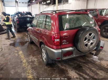 2005 TOYOTA RAV4 Burgundy  Gasoline JTEGD20V850081410 photo #4