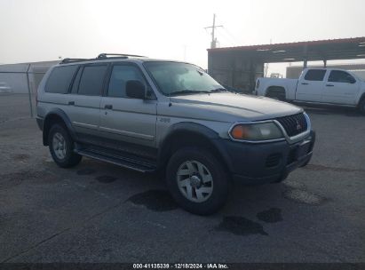 2000 MITSUBISHI MONTERO SPORT LS/XLS Silver  Gasoline JA4LS31H1YP801627 photo #1