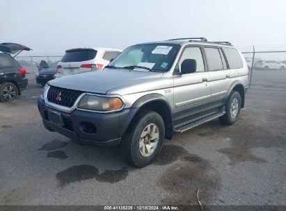 2000 MITSUBISHI MONTERO SPORT LS/XLS Silver  Gasoline JA4LS31H1YP801627 photo #3