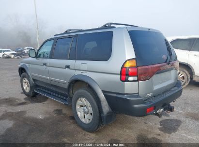 2000 MITSUBISHI MONTERO SPORT LS/XLS Silver  Gasoline JA4LS31H1YP801627 photo #4