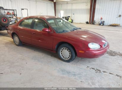 1997 MERCURY SABLE GS Red  Gasoline 1MELM50UXVG618912 photo #1