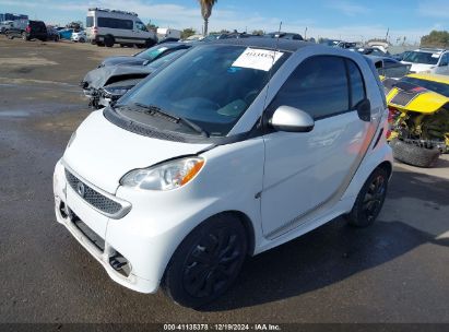 2015 SMART FORTWO PASSION/PURE White  Gasoline WMEEJ3BA4FK811180 photo #3