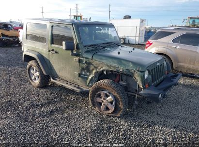 2008 JEEP WRANGLER X Green  Gasoline 4S4BP61C657302239 photo #1