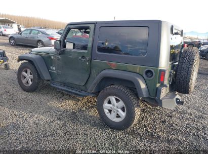 2008 JEEP WRANGLER X Green  Gasoline 4S4BP61C657302239 photo #4