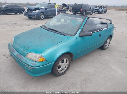 1993 GEO METRO LSI SPRINT CL Turquoise  Gasoline JG1MR3364PK210505 photo #3