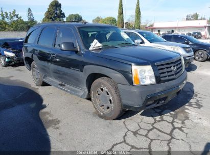 2005 CADILLAC ESCALADE STANDARD Dark Blue  Gasoline 1GYEC63T45R181302 photo #1