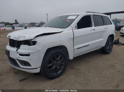 2020 JEEP GRAND CHEROKEE LIMITED X 4X4 White  Flexible Fuel 1C4RJFBG9LC237090 photo #3