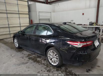 2019 TOYOTA CAMRY XLE Black  Gasoline 4T1B11HK6KU163356 photo #4