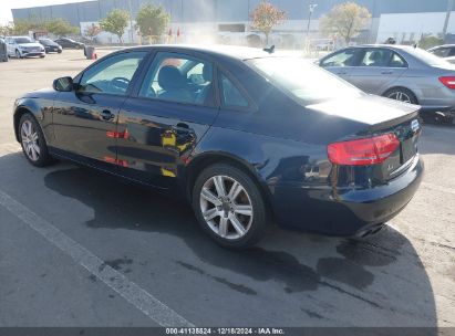 2010 AUDI A4 2.0T PREMIUM Blue  Gasoline WAUAFAFL1AN028157 photo #4