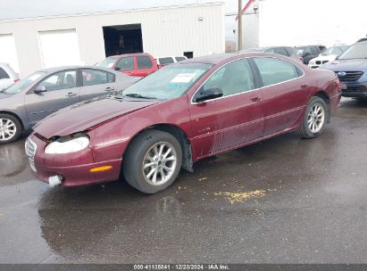 2001 CHRYSLER LHS Maroon  Gasoline 2C3AC56G81H556295 photo #3