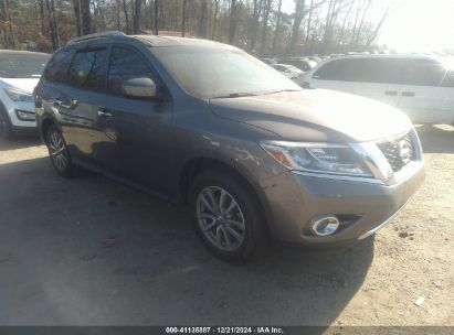 2016 NISSAN PATHFINDER SV Gray  Gasoline 5N1AR2MN5GC634338 photo #1