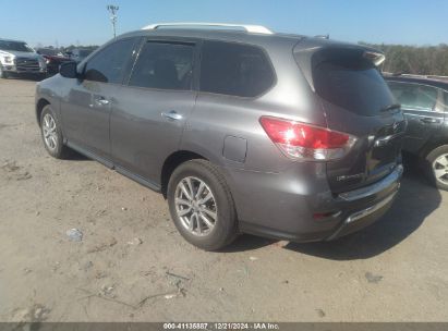 2016 NISSAN PATHFINDER SV Gray  Gasoline 5N1AR2MN5GC634338 photo #4