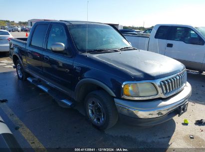 2001 FORD F-150 HARLEY-DAVIDSON EDITION/KING RANCH EDITION/LARIAT/XLT Blue  Gasoline 1FTRW07L81KE45565 photo #1