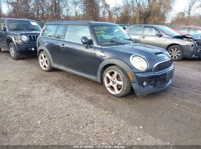 2008 MINI COOPER S CLUBMAN Black  Gasoline WMWMM33528TP71291 photo #1