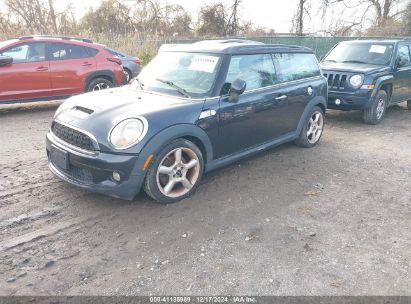 2008 MINI COOPER S CLUBMAN Black  Gasoline WMWMM33528TP71291 photo #3