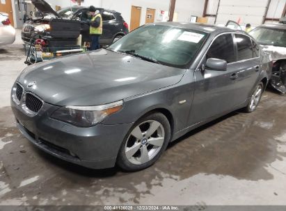 2007 BMW 530XI Gray  Gasoline WBANF73567CU21506 photo #3