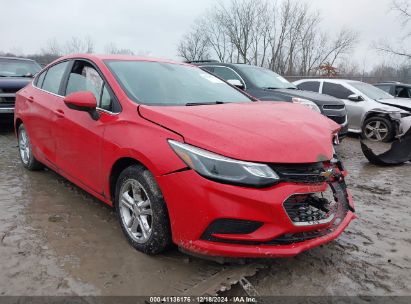 2016 CHEVROLET CRUZE LT AUTO Red  Gasoline 1G1BE5SM4G7266588 photo #1