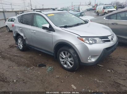 2014 TOYOTA RAV4 LIMITED Silver  Gasoline 2T3DFREV4EW156957 photo #1