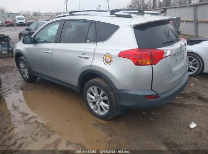 2014 TOYOTA RAV4 LIMITED Silver  Gasoline 2T3DFREV4EW156957 photo #4