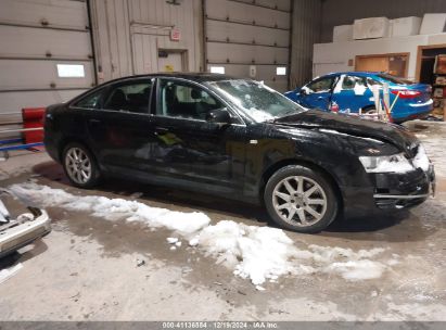 2005 AUDI A6 3.2 Black  Gasoline WAUDG74F05N099849 photo #1