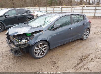 2016 KIA FORTE SX Gray  Gasoline KNAFZ5A3XG5591549 photo #3