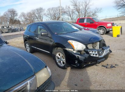 2012 NISSAN ROGUE S Black  Gasoline JN8AS5MV5CW717713 photo #1