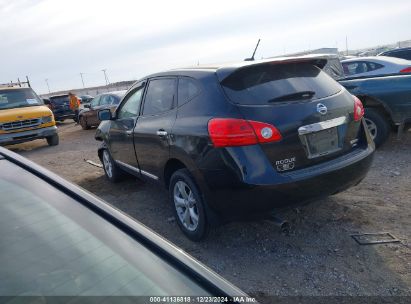 2012 NISSAN ROGUE S Black  Gasoline JN8AS5MV5CW717713 photo #4