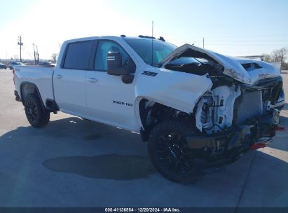 2025 CHEVROLET SILVERADO 2500HD 4WD  STANDARD BED LT White  Gasoline 2GC4KNE76S1108452 photo #1