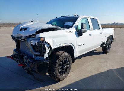 2025 CHEVROLET SILVERADO 2500HD 4WD  STANDARD BED LT White  Gasoline 2GC4KNE76S1108452 photo #3